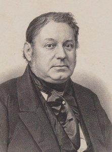 Porträt des Pianisten und Komponisten Amédée Méreaux 1802-1874