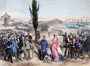 Allgemeines Wahlrecht, 1850