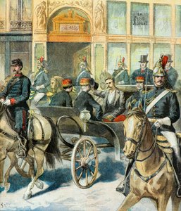 Präsident der Republik Casimir Perier kehrt zurück