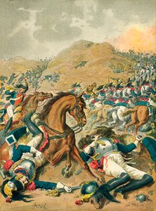 Die Schlacht von Moskau von Frederic Theodore Lix