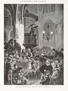Eine Sitzung des Frauenclubs, in der Kirche Saint-Germain-l
