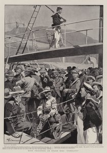 Buren-Gefangene an Bord der H.M.S. Penelope