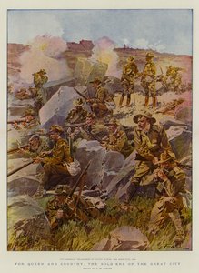 Für Königin und Vaterland, die Soldaten der großen Stadt