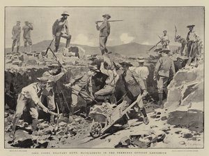 Jack im Militärdienst, Matrosen in den Schützengräben außerhalb von Ladysmith von Frederic de Haenen