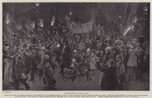 Ladysmith-Tag in Pall Mall von Frederic de Haenen