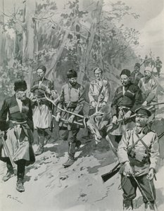 Rückkehr von einer Jagd im Kaukasus von Frederic de Haenen
