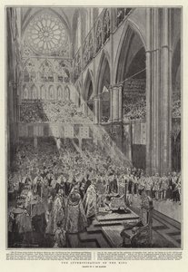 Die Inthronisation des Königs von Frederic de Haenen