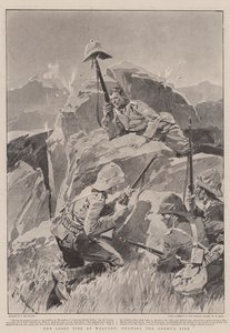 Die helle Seite des Krieges, das Feuer des Feindes anziehen