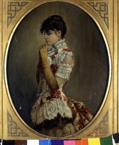 Porträt von Eleonora Duse (1858-1924) von Frederich August Kaulbach