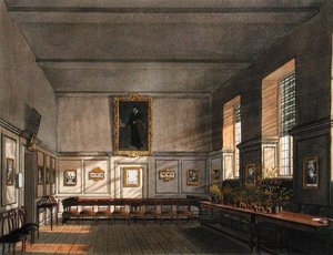 Prüfungsraum der Merchant Taylors