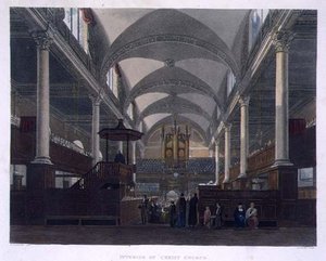 Innenraum der Christ Church, aus 