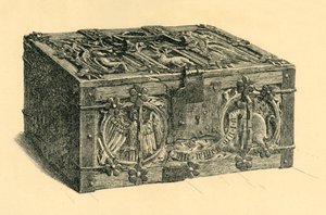 Schmuckkästchen, um 1400, 1881 von Frederick Albert Slocombe