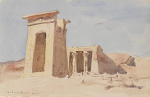 Der Tempel von Dendur, zeigt den Pylon