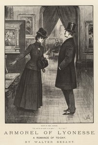 Armorel von Lyonesse, Eine Romanze von Heute, von Walter Besant von Frederick Barnard