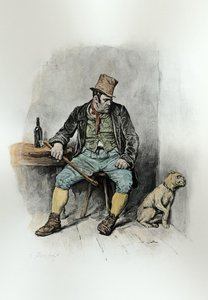 Bill Sykes und sein Hund, aus 