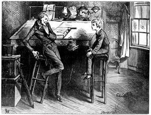 David Copperfield und Uriah Heep, 1912