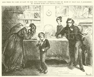 Illustration für David Copperfield von Frederick Barnard
