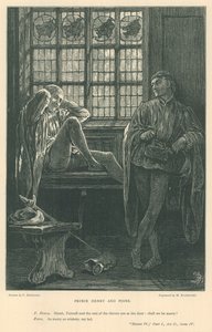 Illustration für König Heinrich IV, Teil I von Frederick Barnard