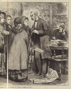 Die Parlamentswahl, eine Deputation zum Thema Frauenrechte von Frederick Barnard