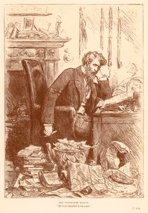 Der Zeitungsredakteur von Frederick Barnard