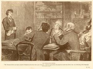 Der Zeitungsredakteur von Frederick Barnard