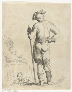 Stehender Mann von Frederick Bloemaert
