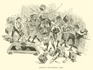 Boston Tea-Party, 1773 von Frederick Burr Opper