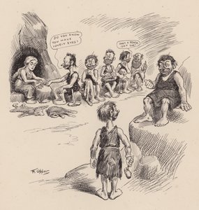Unsere antediluvianischen Vorfahren von F. Opper: Nummer Vierzehn