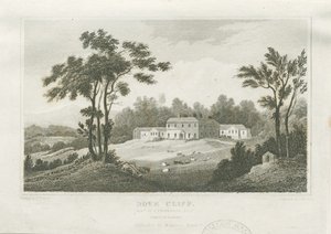 Burton-upon-Trent - Dove Cliff (Gravur) von Frederick Calvert