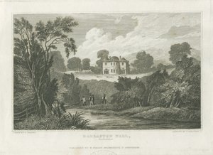 Darlaston Hall: Gravur, undatiert [ca. 1830]