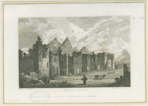 Tutbury Schloss - Schloss-Hof von Frederick Calvert