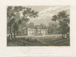 Wolseley Hall: Stahlstich, undatiert [ca. 1830]