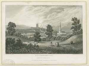 Wolverhampton - Fernansicht von der Penn Road