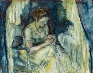 Eine Tasse Tee von Frederick Carl Frieseke