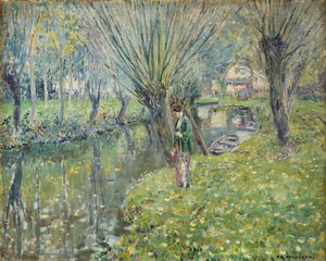 Am Fluss von Frederick Carl Frieseke