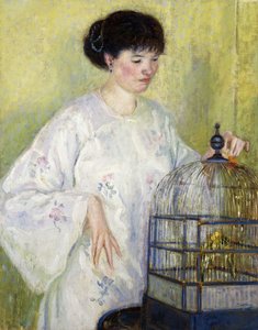 Porträt von Madame Frieseke, ca. 1912-1913 von Frederick Carl Frieseke