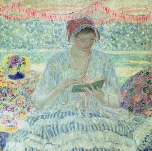 Sommerlektüre von Frederick Carl Frieseke