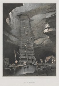 Ansichten antiker Monumente in Zentralamerika, Chiapas und Yucatan, Pl. 20: Brunnen von Bolonchen von Frederick Catherwood