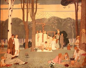 Picknickszene von Frederick Cayley Robinson