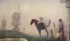 Quäkerheilige: Die Stimme der Stille von Frederick Cayley Robinson