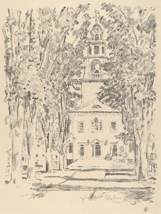 Kolonialkirche, Gloucester von Frederick Childe Hassam