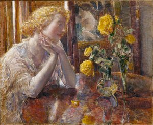Maréchal Niel Rosen, 1919 von Frederick Childe Hassam