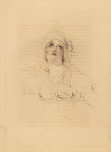 Porträt von Lady Emma Hamilton, Geliebte von Horatio Nelson von Frederick Christian Lewis