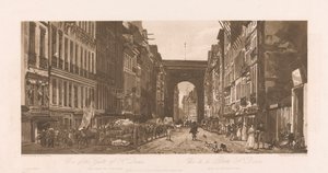 Ansicht des Tores von St. Denis