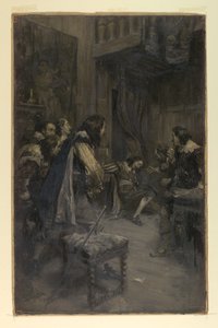 Die Ermordung des Herzogs von Buckingham durch Felton