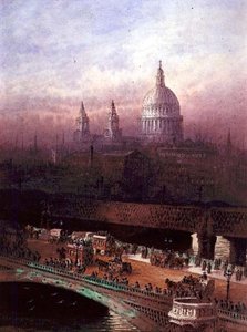 Blackfriars Bridge und St. Paul