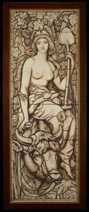 Erde, aus der Serie Die vier Elemente, ca. 1888-89 von Frederick G. Smith