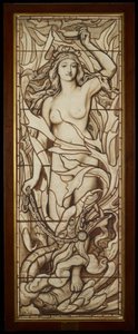 Feuer, aus der Serie Die vier Elemente, ca. 1888-89 von Frederick G. Smith