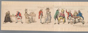 Zwanzig öffentliche Figuren in verschiedenen Situationen von Frederick George Byron