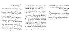 Brief von James Francis Edward Stuart dem Alten Prätendenten an den Duc de Vendome, 1710 1865